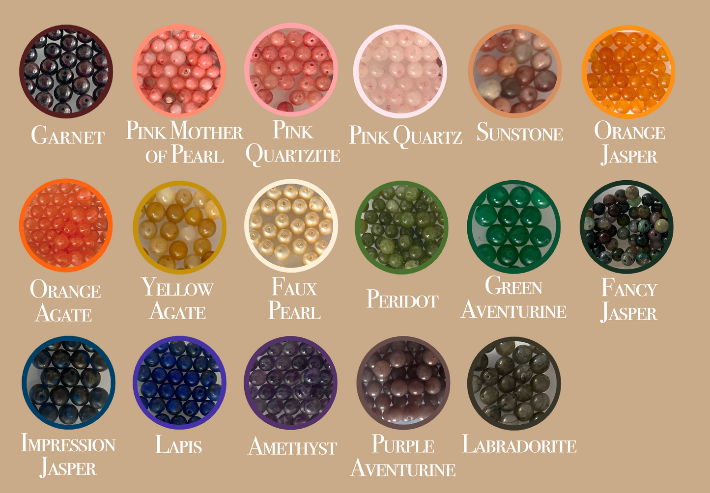 4 Bead Drop Y Custom Necklace