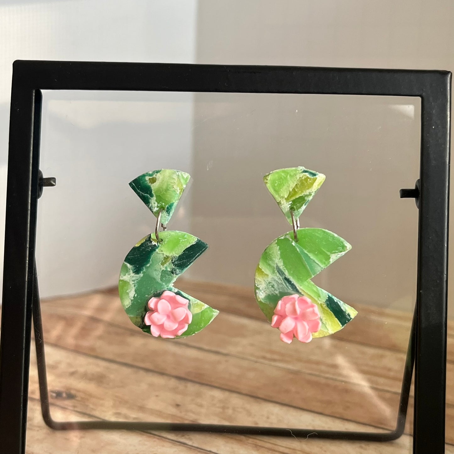 Lily Pad Earrings