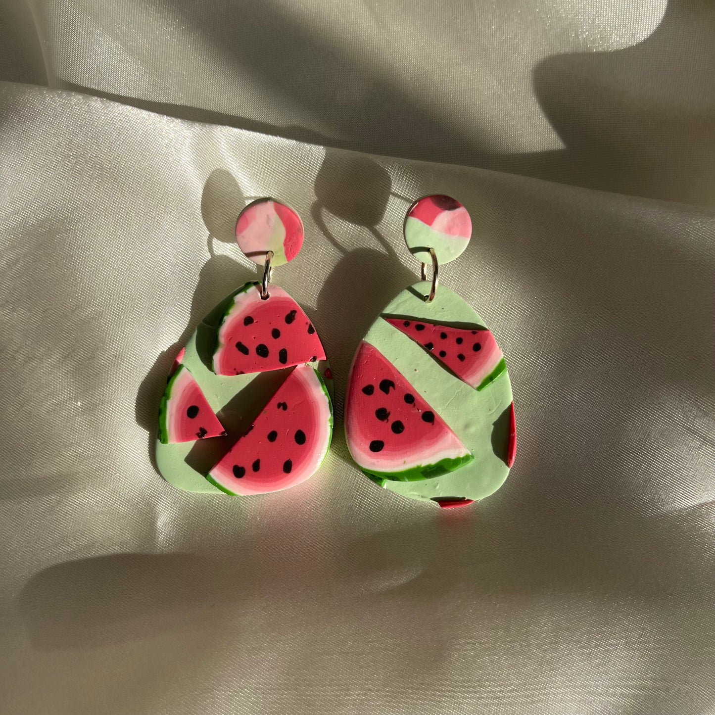 Watermelon Statement Earrings