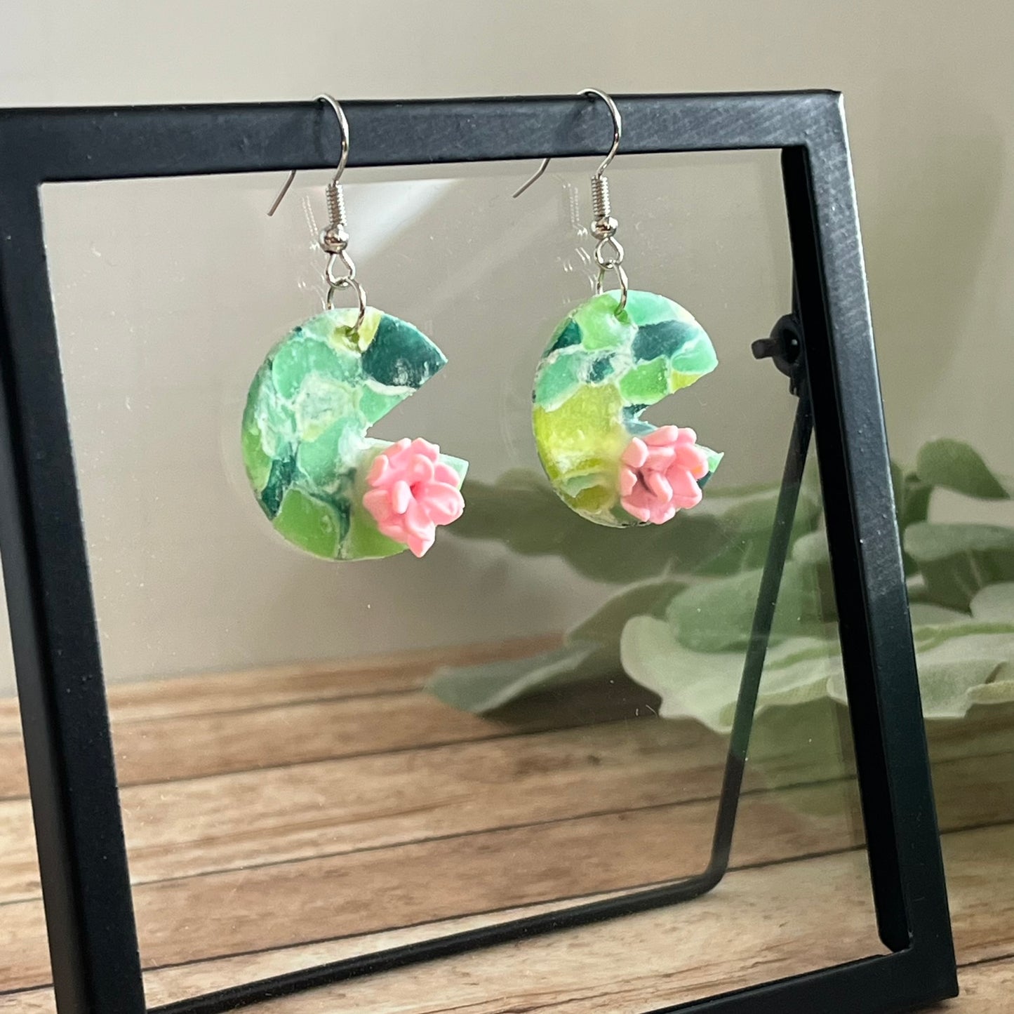 Lily Pad Earrings