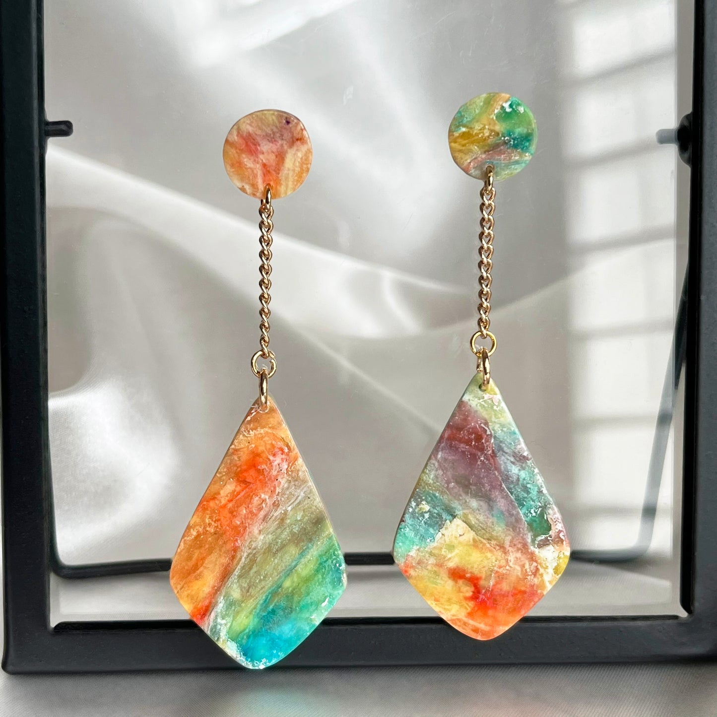 Painter's Pendant Drop Dangle Earrings