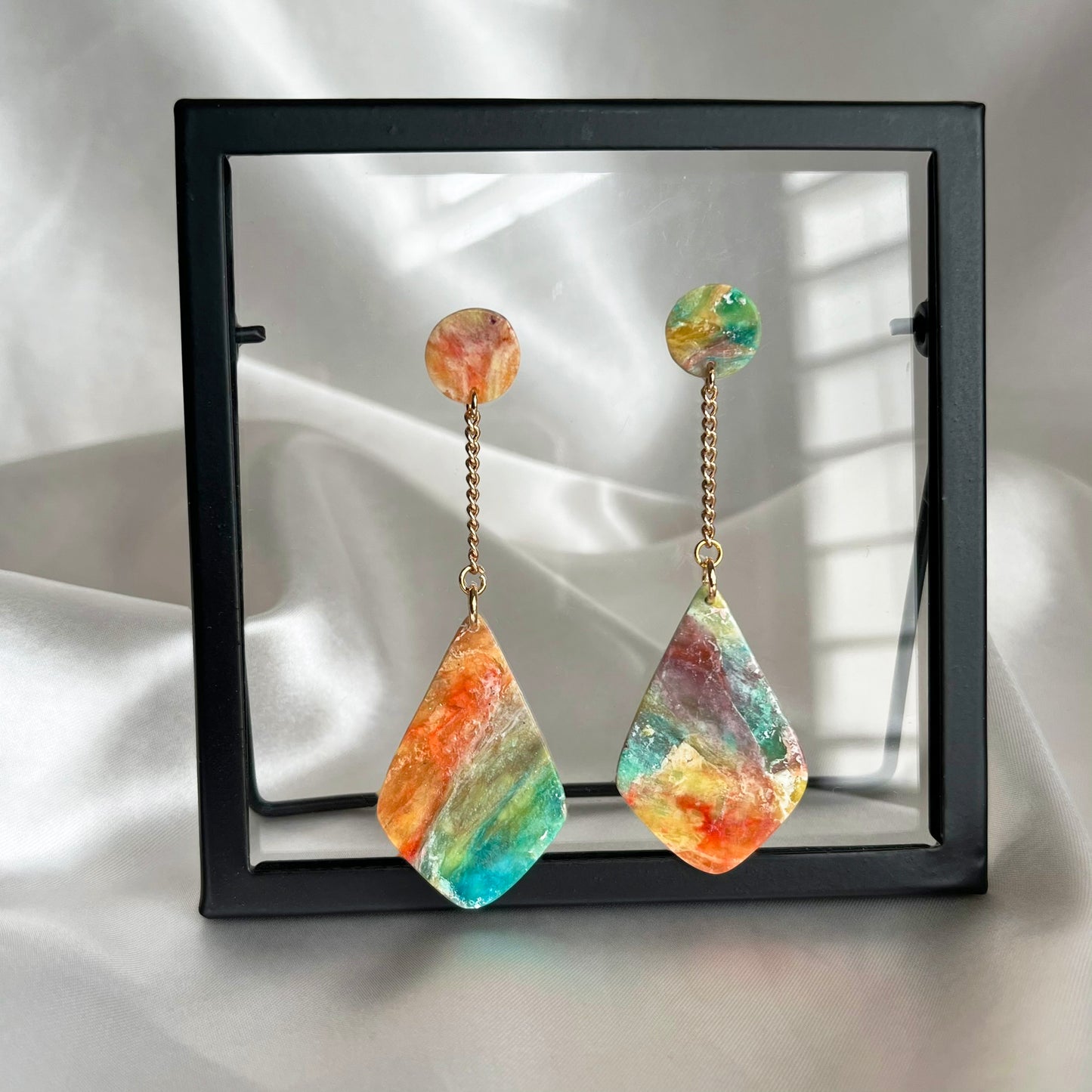 Painter's Pendant Drop Dangle Earrings