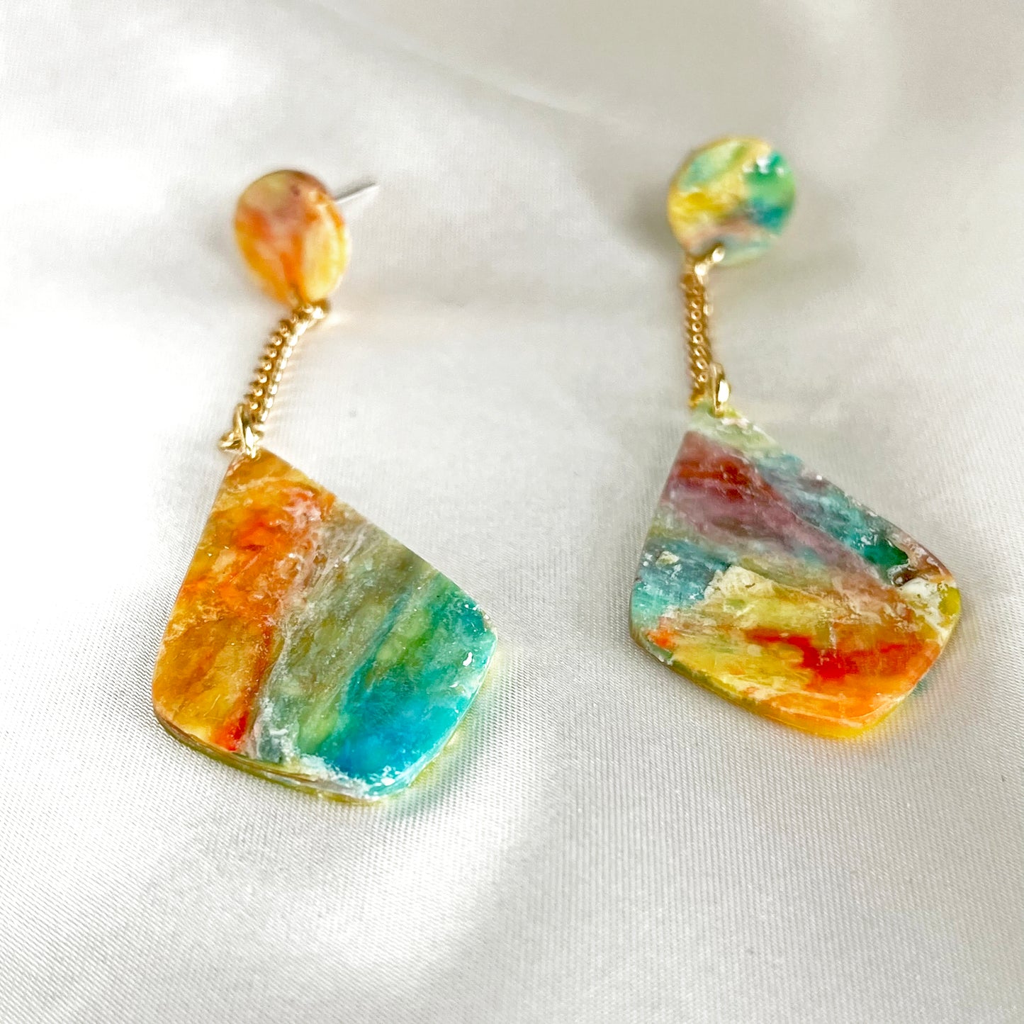 Painter's Pendant Drop Dangle Earrings