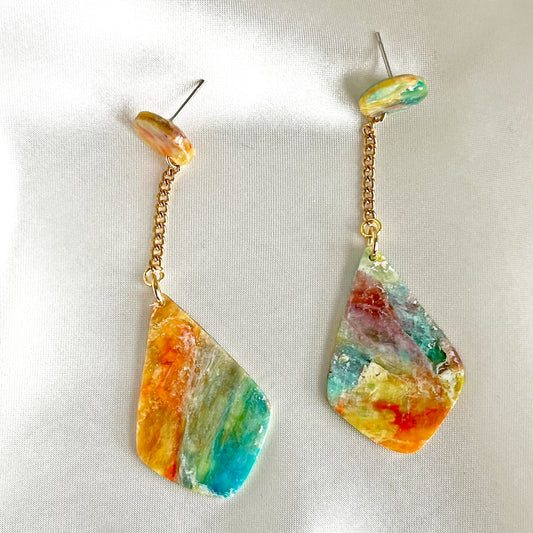 Painter's Pendant Drop Dangle Earrings