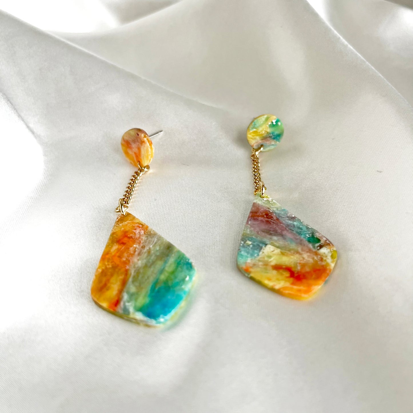 Painter's Pendant Drop Dangle Earrings