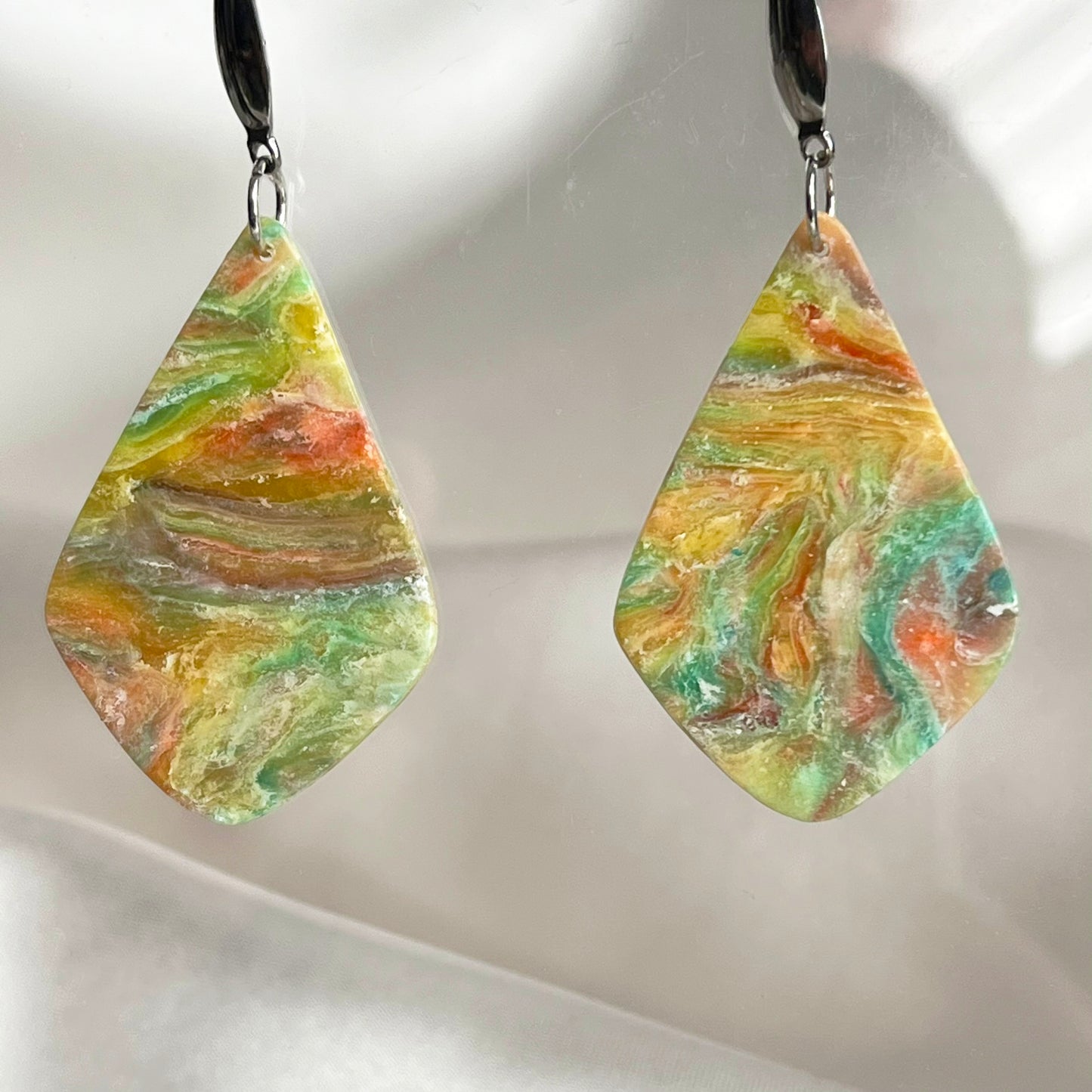 Painter's Pendant Dangle Earrings