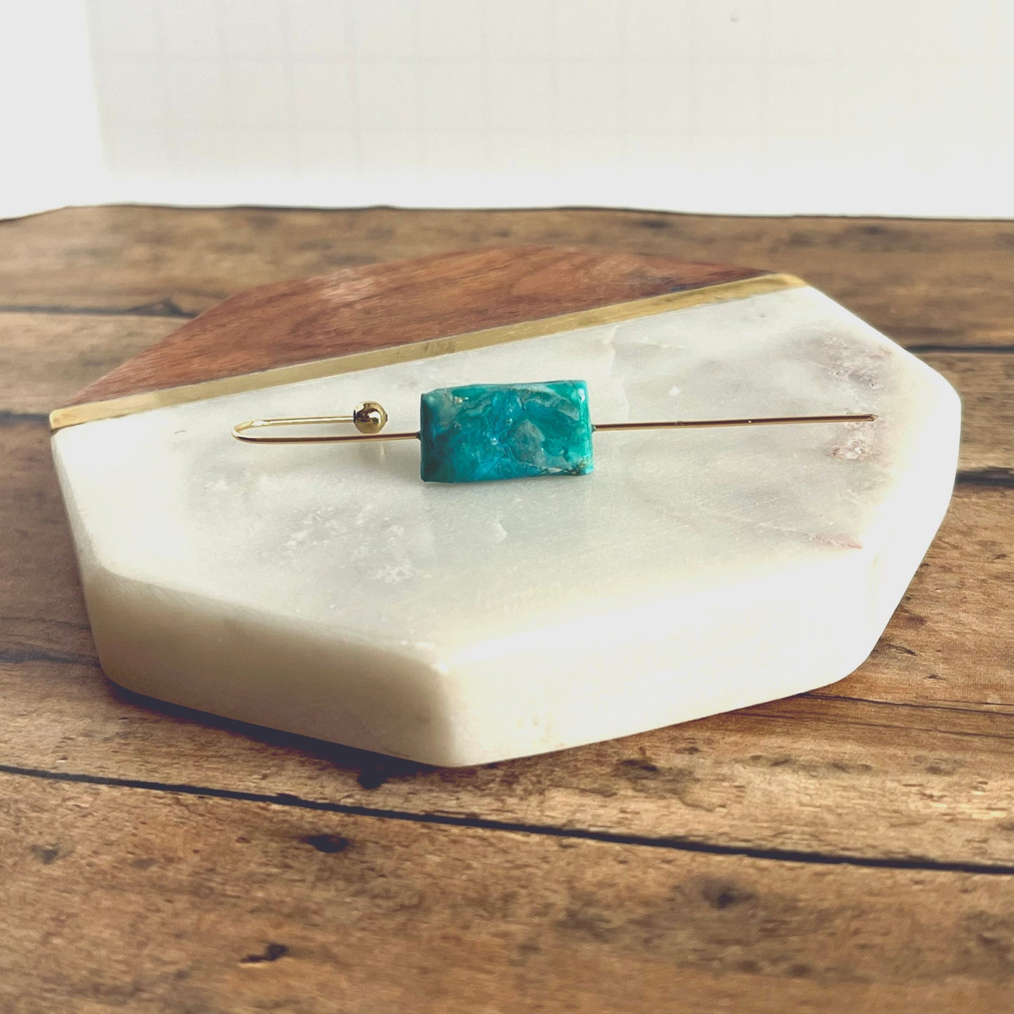 Rectangle Ear Pin