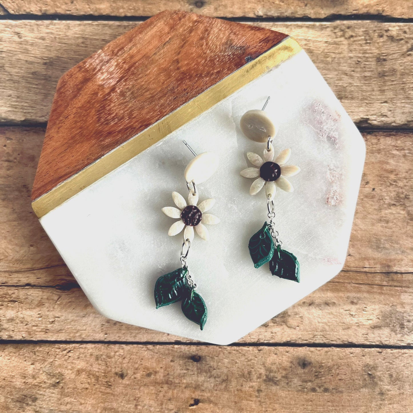 Flower Dangle Earrings