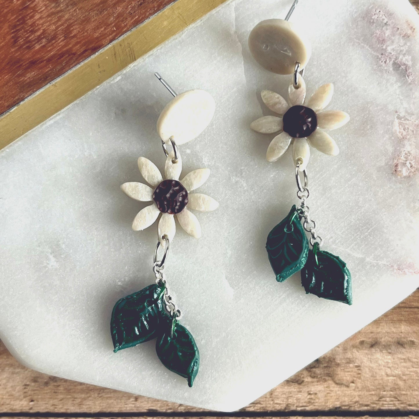 Flower Dangle Earrings