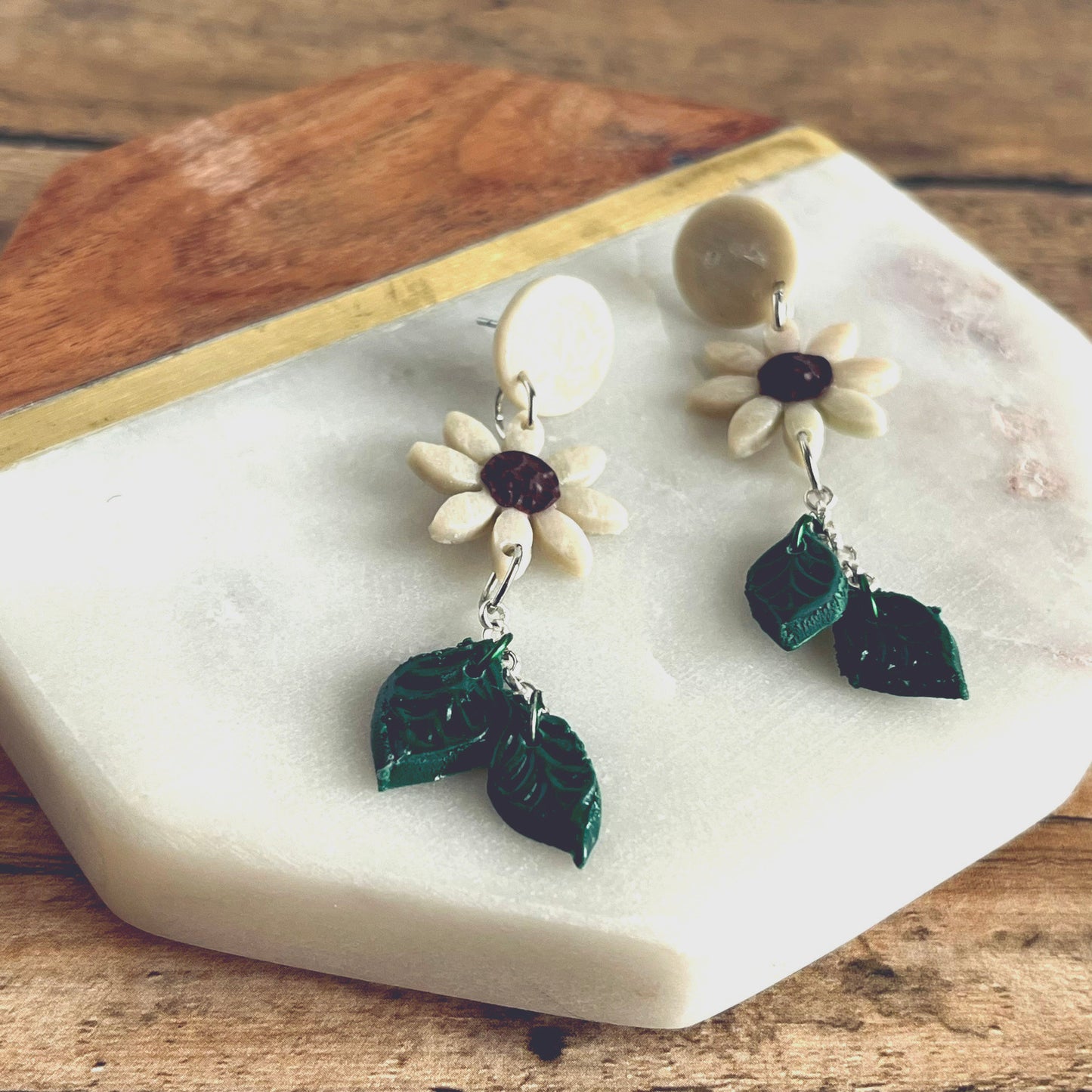 Flower Dangle Earrings