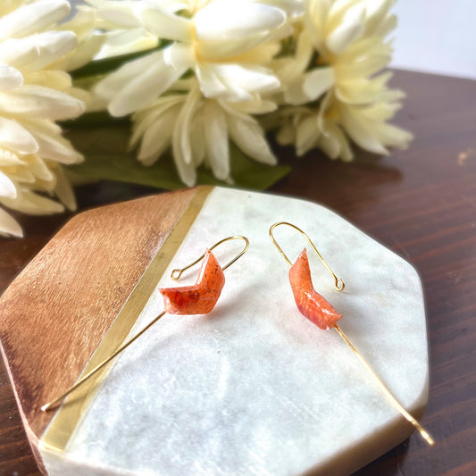 Arrow Ear Pins | Lightweight Handmade Polymer Clay Unique Jewelry